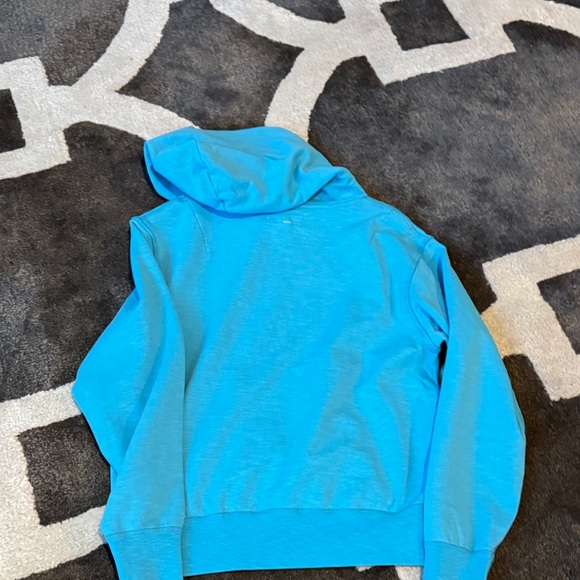 Rag and bone Blue Hoodie with Front Pocket - Picture 2 of 2